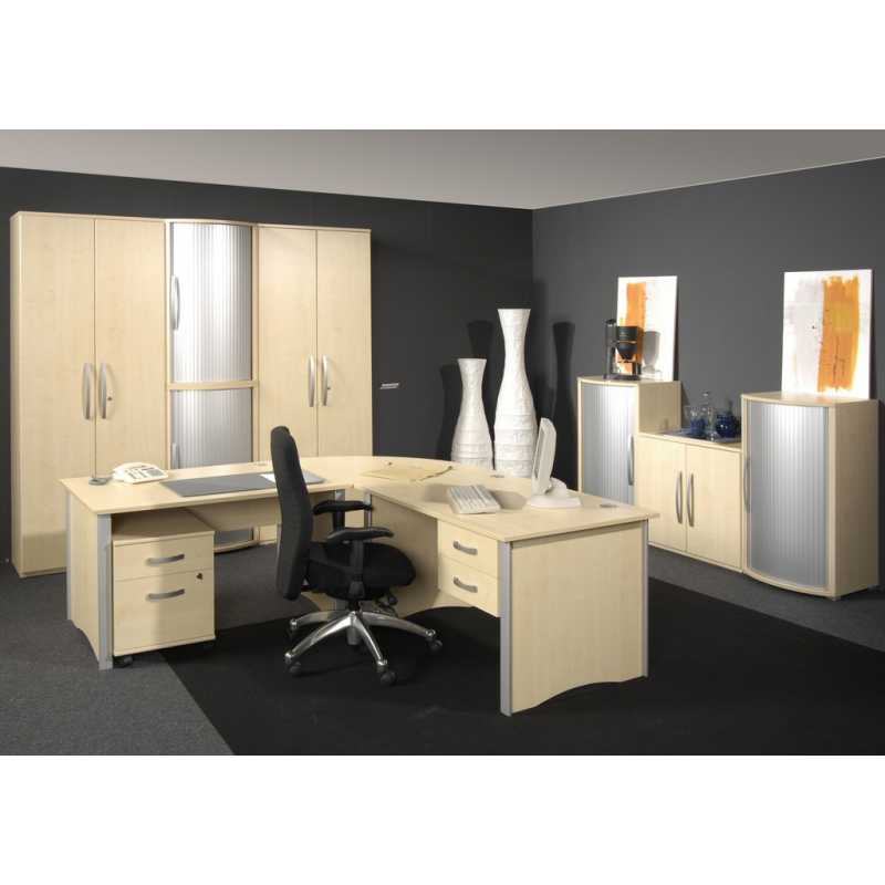 Techno Speed Ergonomic Cantilever Frame Office Desk - Mike O'Dwyer Office  Furniture