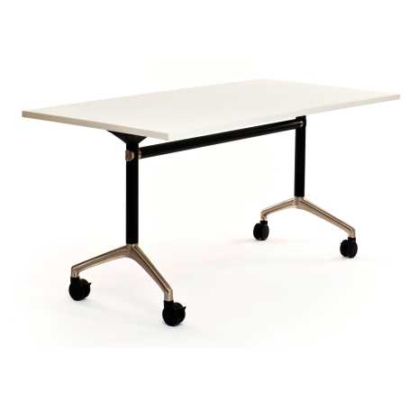 Metric Delux Modern Mobile Tilt Top Meeting Conference Tables