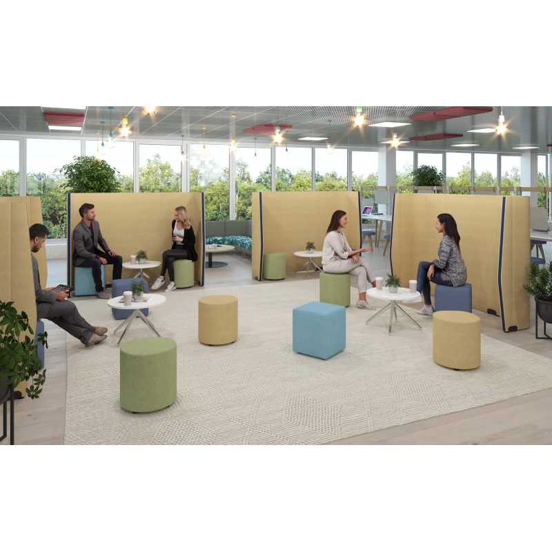 Vibe Designer Floor Standing Office Screens