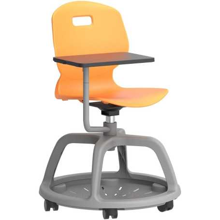 College Chair with Round Under Storage