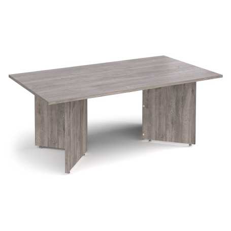 Rectangular Arrow Head Boardroom Table